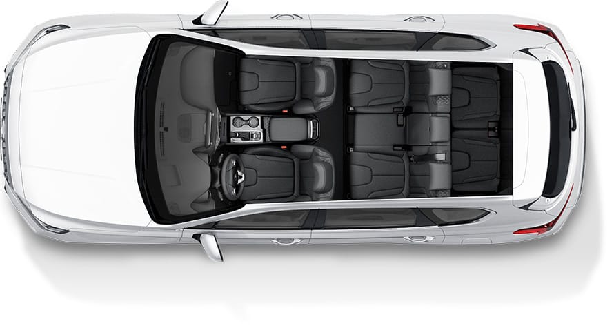 Hyundai Santa Fe Capacidad para 7 pasajeros
