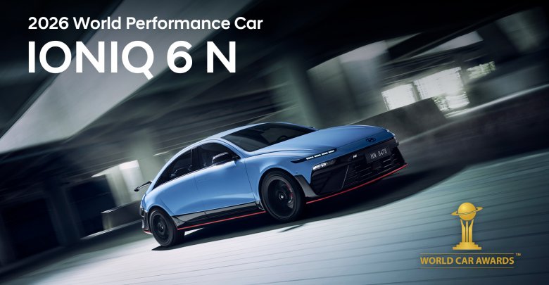 Hyundai IONIQ 6 N es elegido World Performance Car 2026